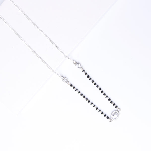 Oval Cluster CZ Mangalsutra