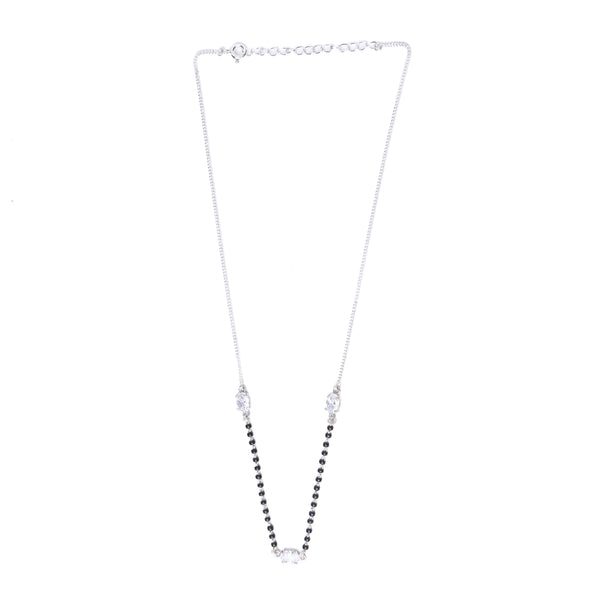 Oval CZ Mangalsutra