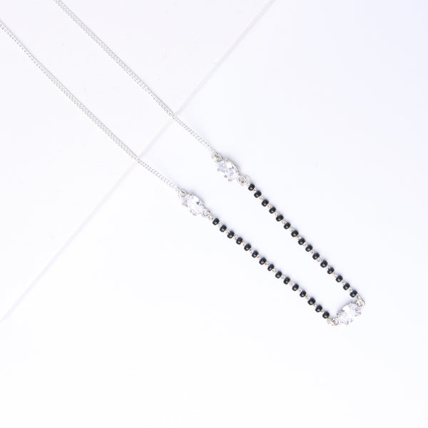 Oval CZ Mangalsutra