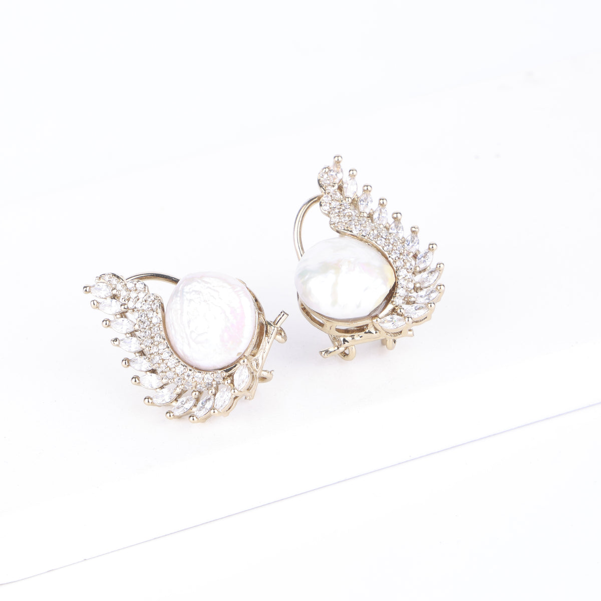 Brass Fashion Earrings