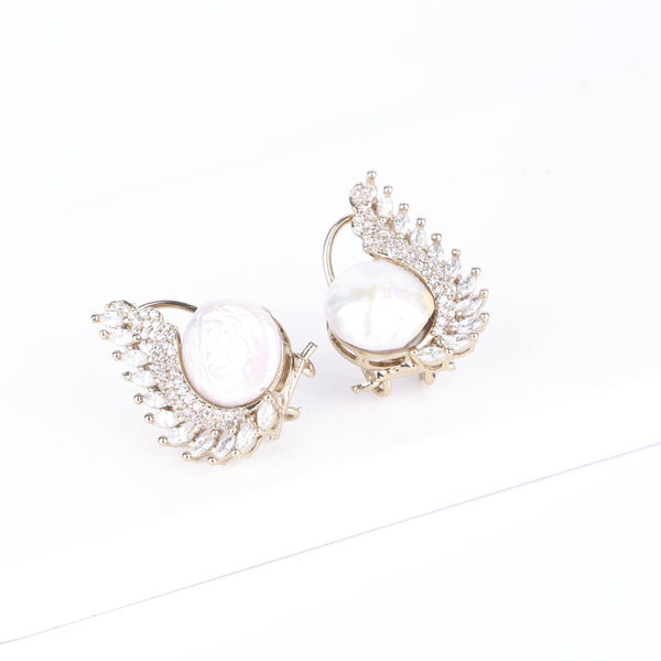 Brass Fashion Earrings