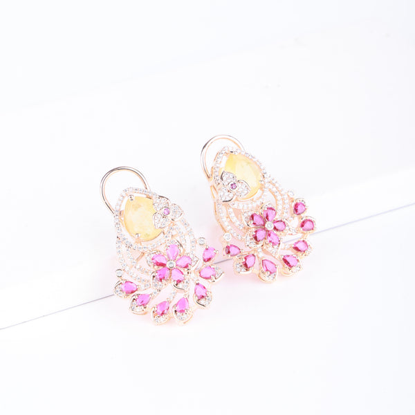 Brass Fashion Earrings
