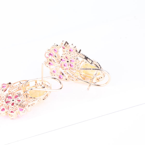 Brass Fashion Earrings