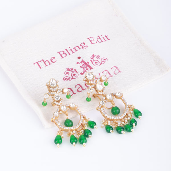 Brass Fashion Earrings