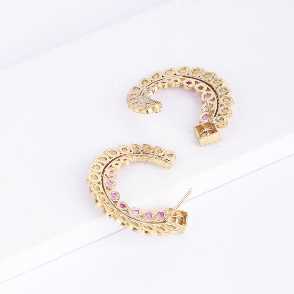 22K Gold Plated Fashion Earrings