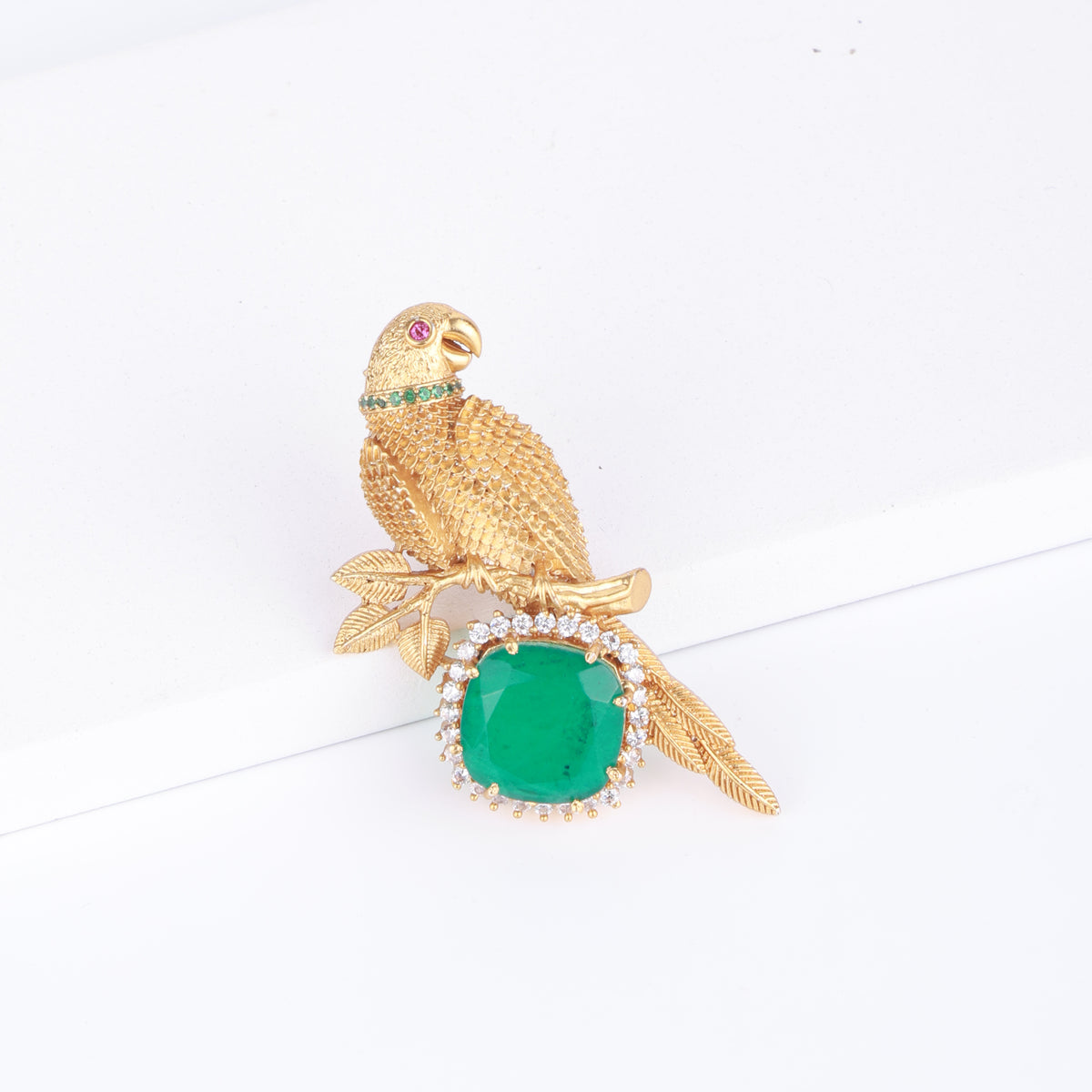 22K Gold Plated Fashion Unisex Brooch