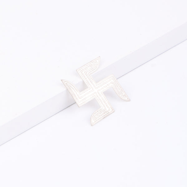 Silver Swastik | 999 Silver
