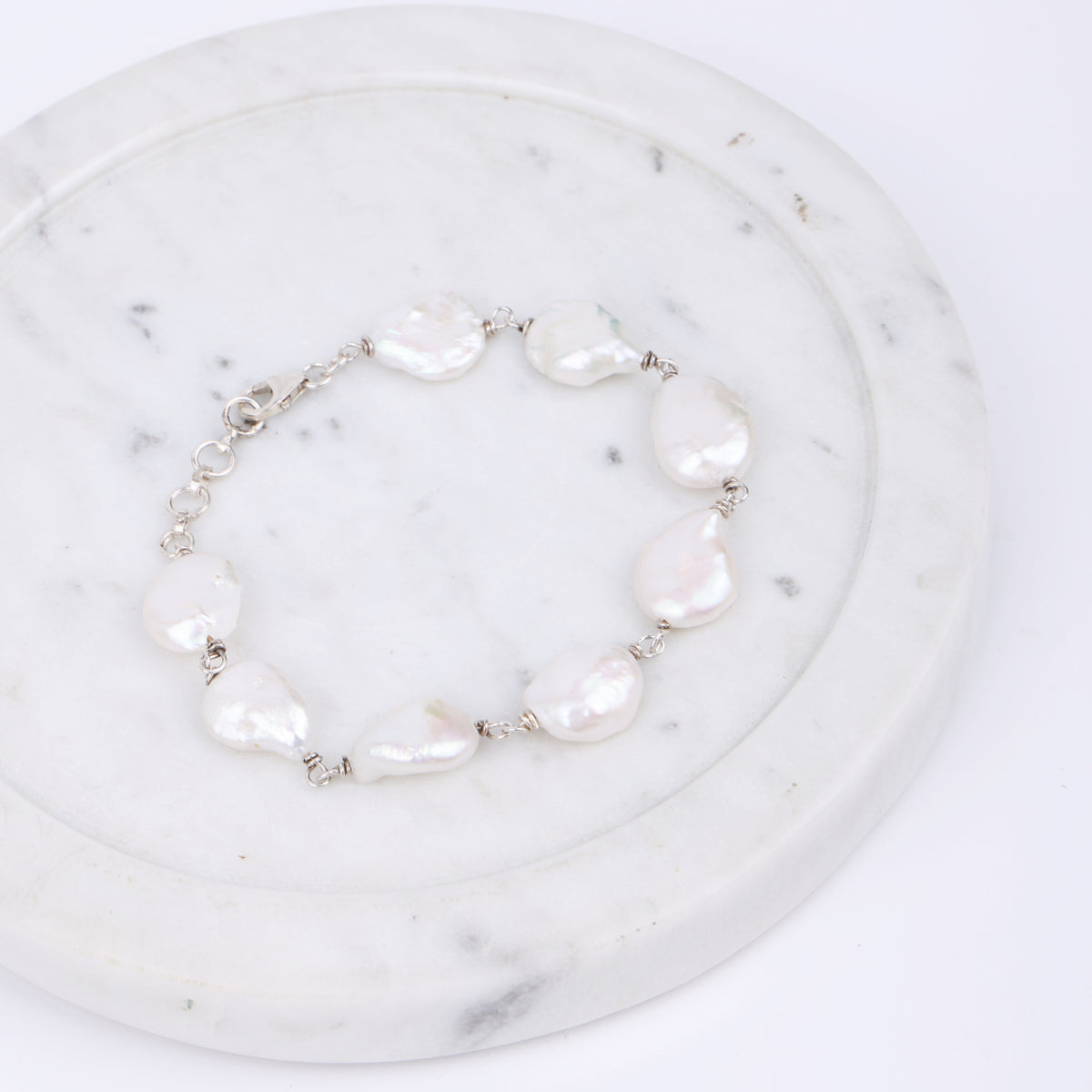 Freshwater Pearl Ganthan Bracelet