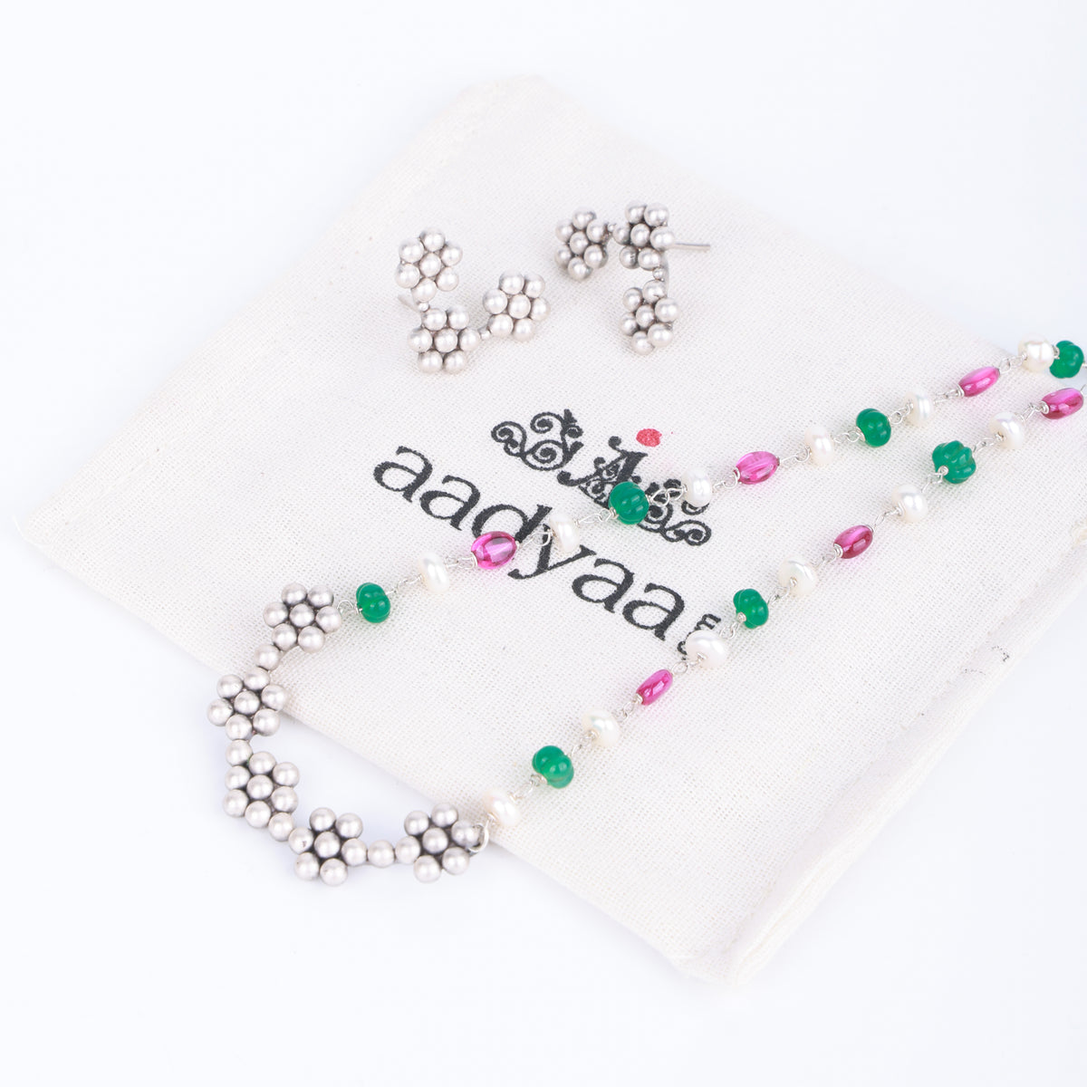 Kudi Multicolour Set | 92.5 Silver