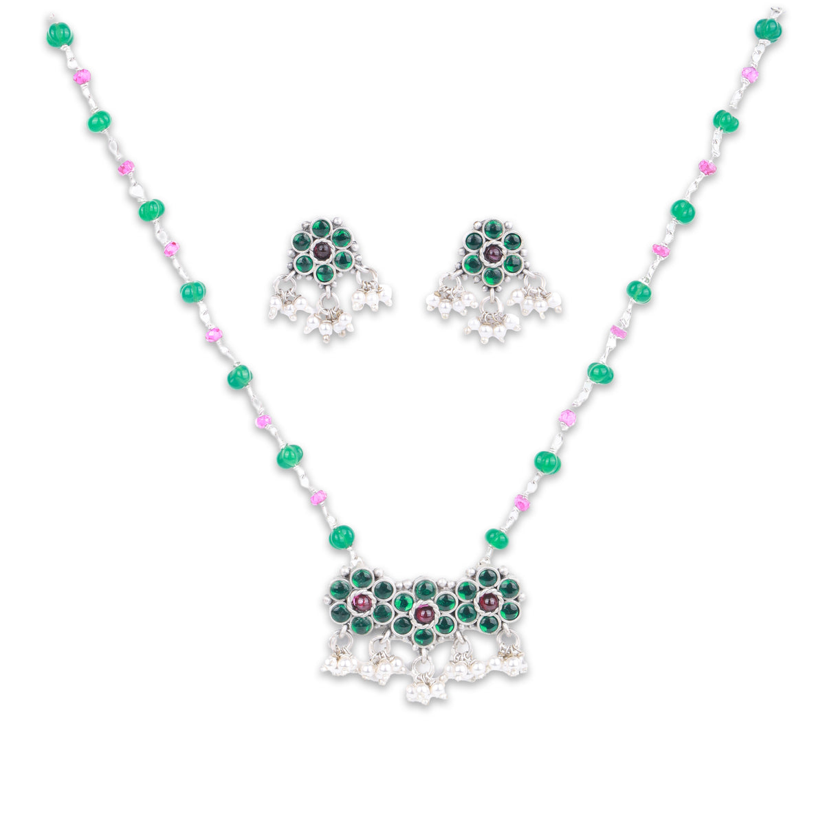 Bageecha Ganthan Set | 92.5 Silver