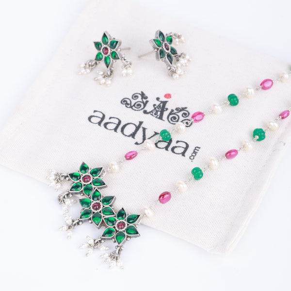 Bageecha Ganthan Set | 92.5 Silver