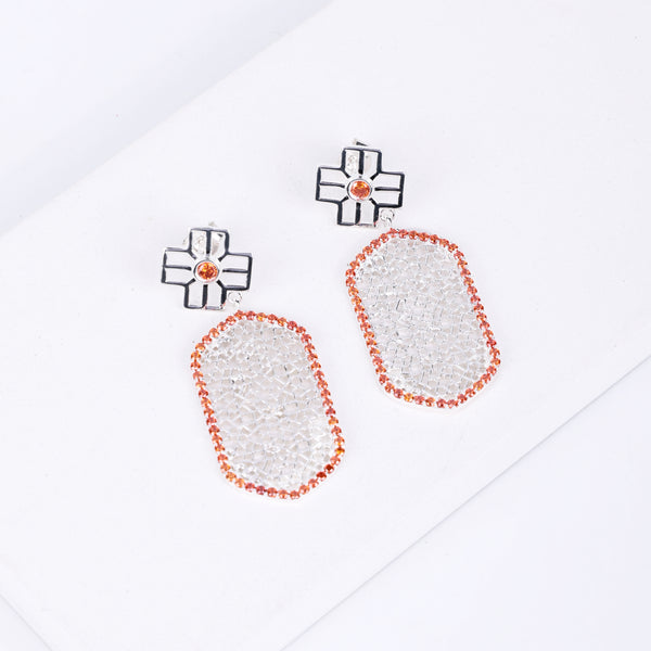 Jharoka / Jaali Inspired Earring | 92.5 Sterling Silver