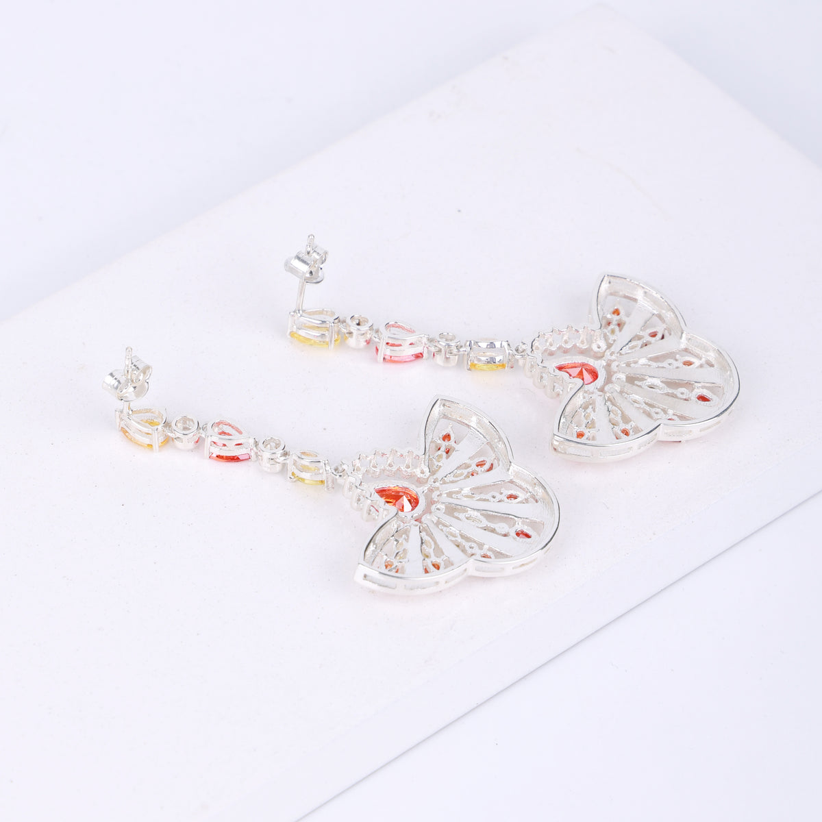 Oyster Shell Portugese Window Inspired Earring | 92.5 Sterling Siilver
