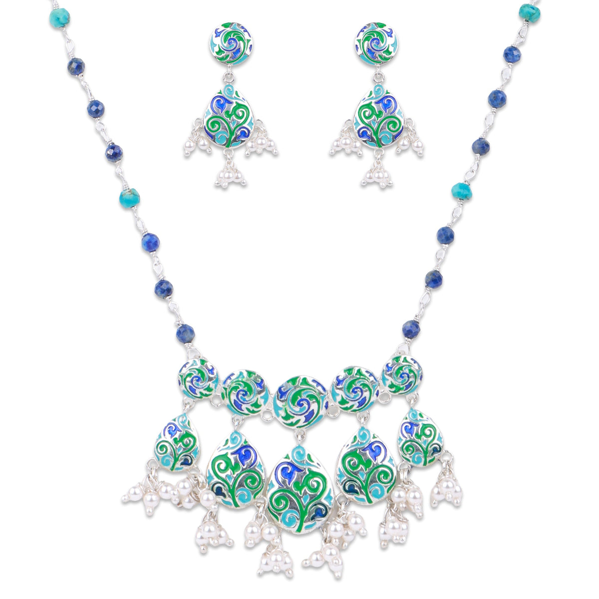 Persian Abstract Enamel Set