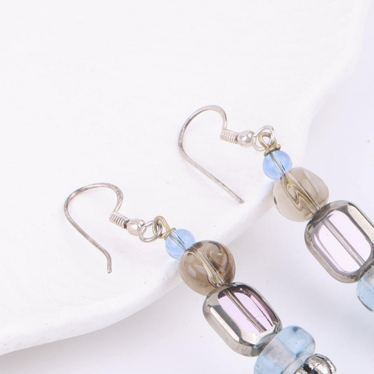 Multicolour Glass Bead Earrings
