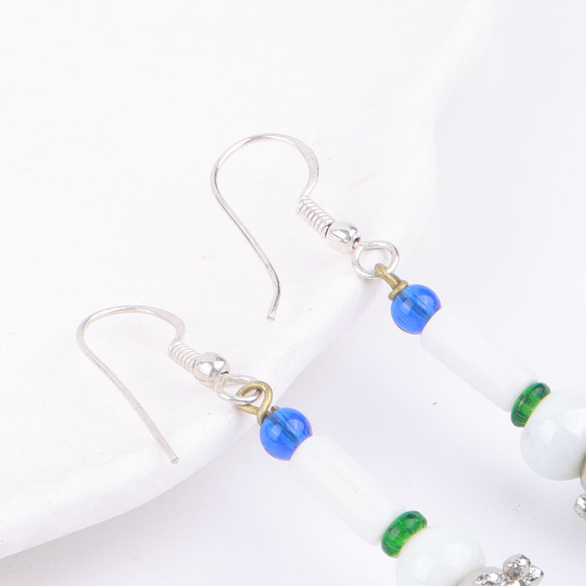 Multicolour Glass Bead Earrings