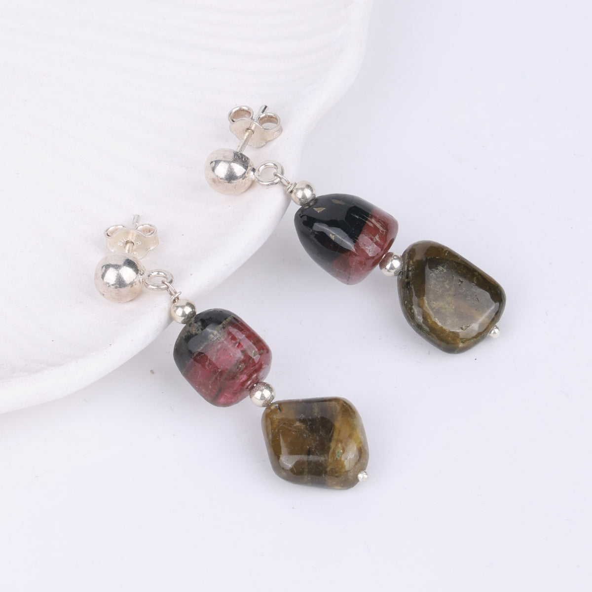 Tourmaline Earrings (Project Handmade)