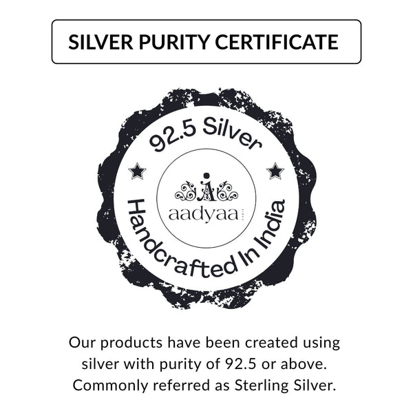 Silver purity certificate for 92.5% sterling silver jewelry