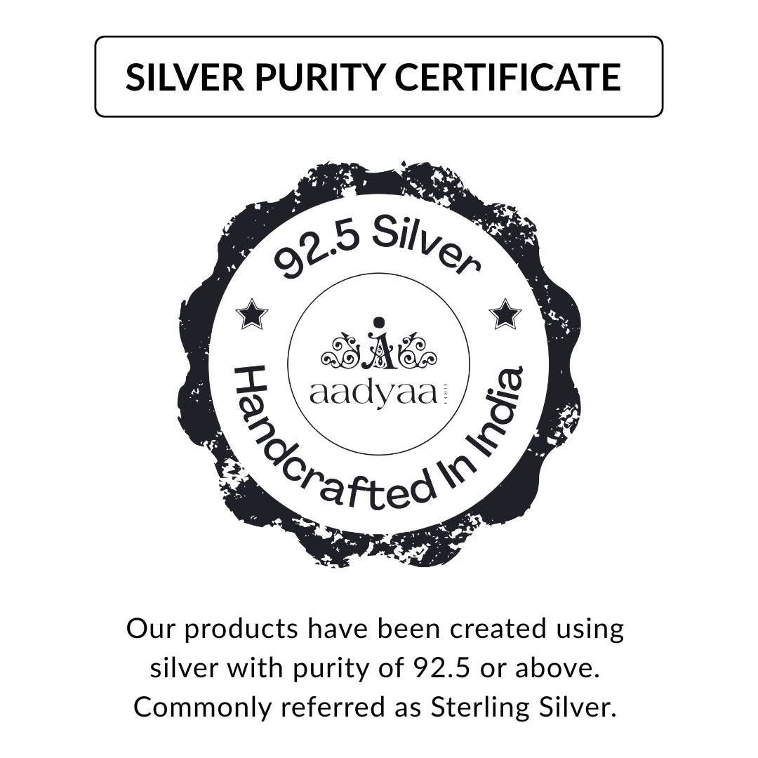 Silver purity certificate badge