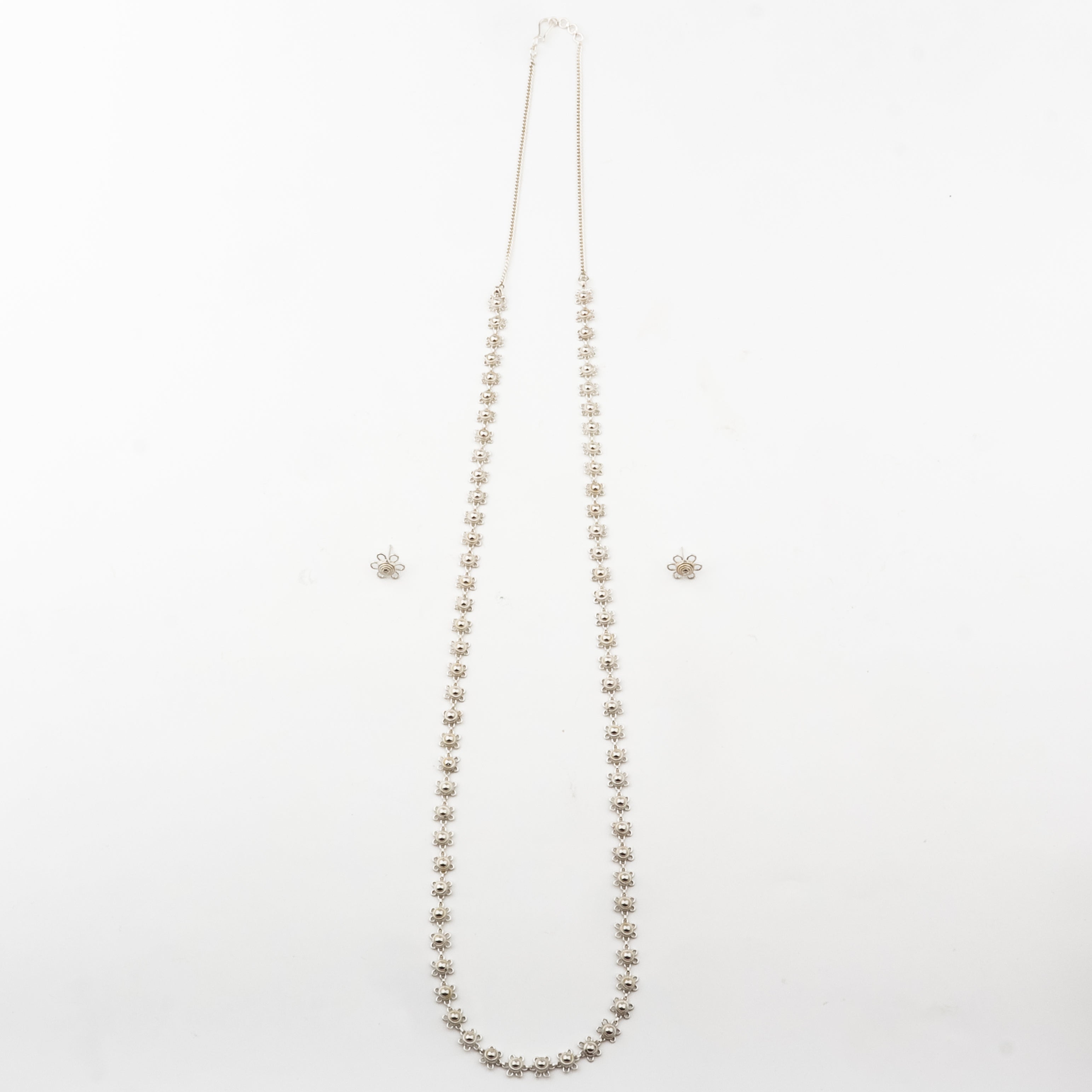 Silver Bakul Set (Long)