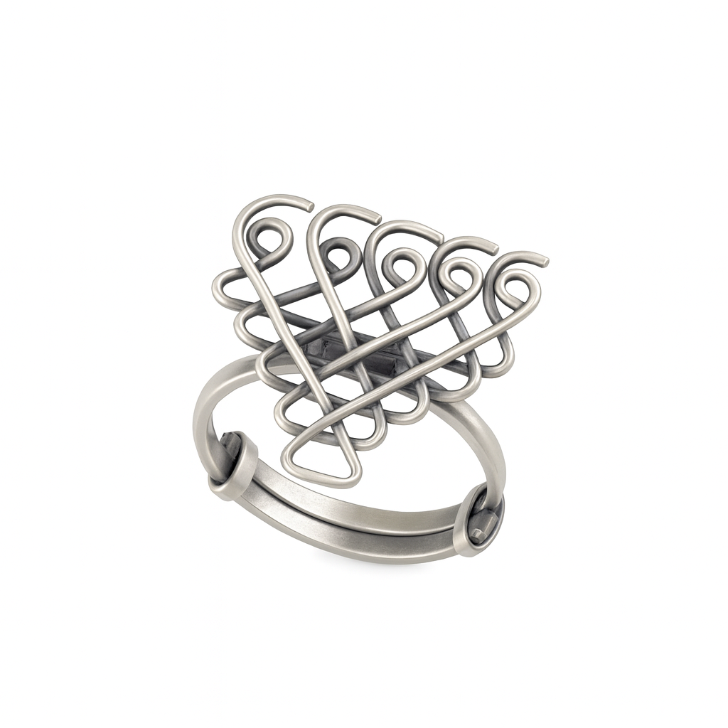 Saraswati Ring ( Motif size : Small )
