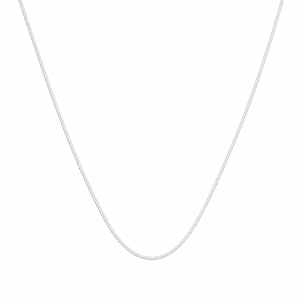 Unisex Thin Silver Chain – 30 Inches | 92.5 Sterling Silver