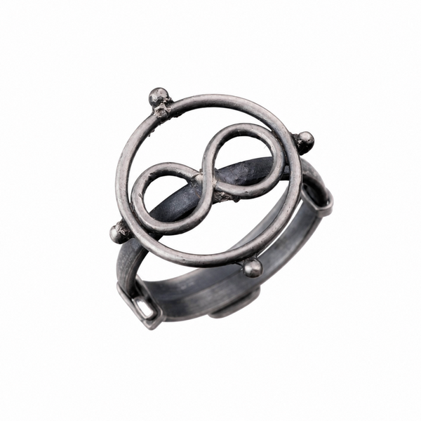 Silver Infinity Ring