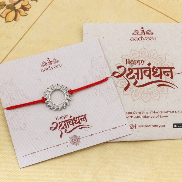 Silver Koyari Rakhi