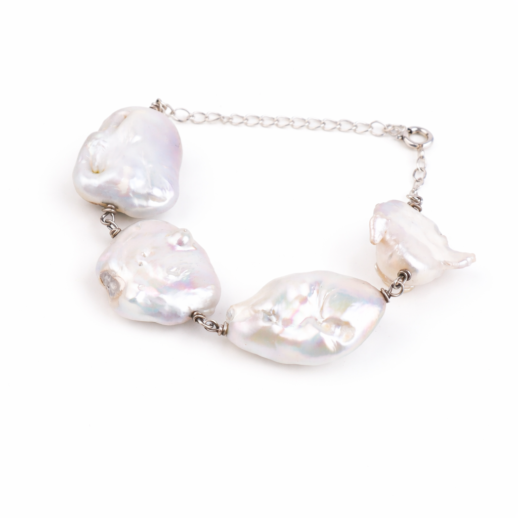 Boroque Pearl Bracelet