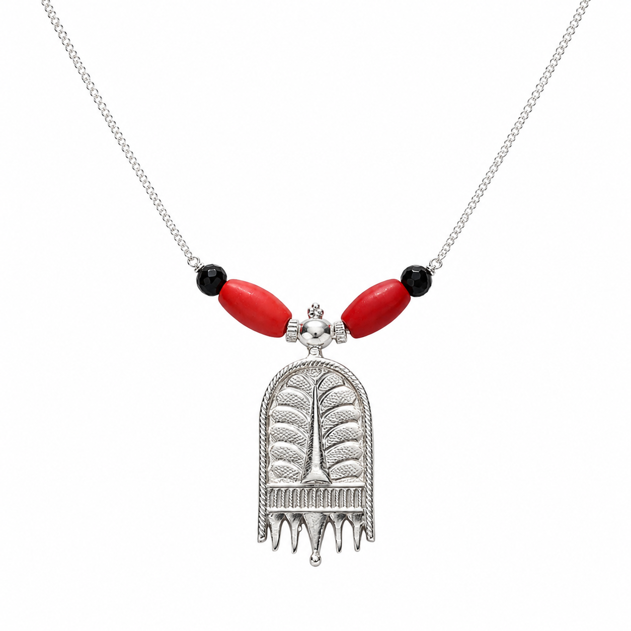 Saaj Motif Mangalsutra - ताळी (Taali) | 92.5 Sterling Silver