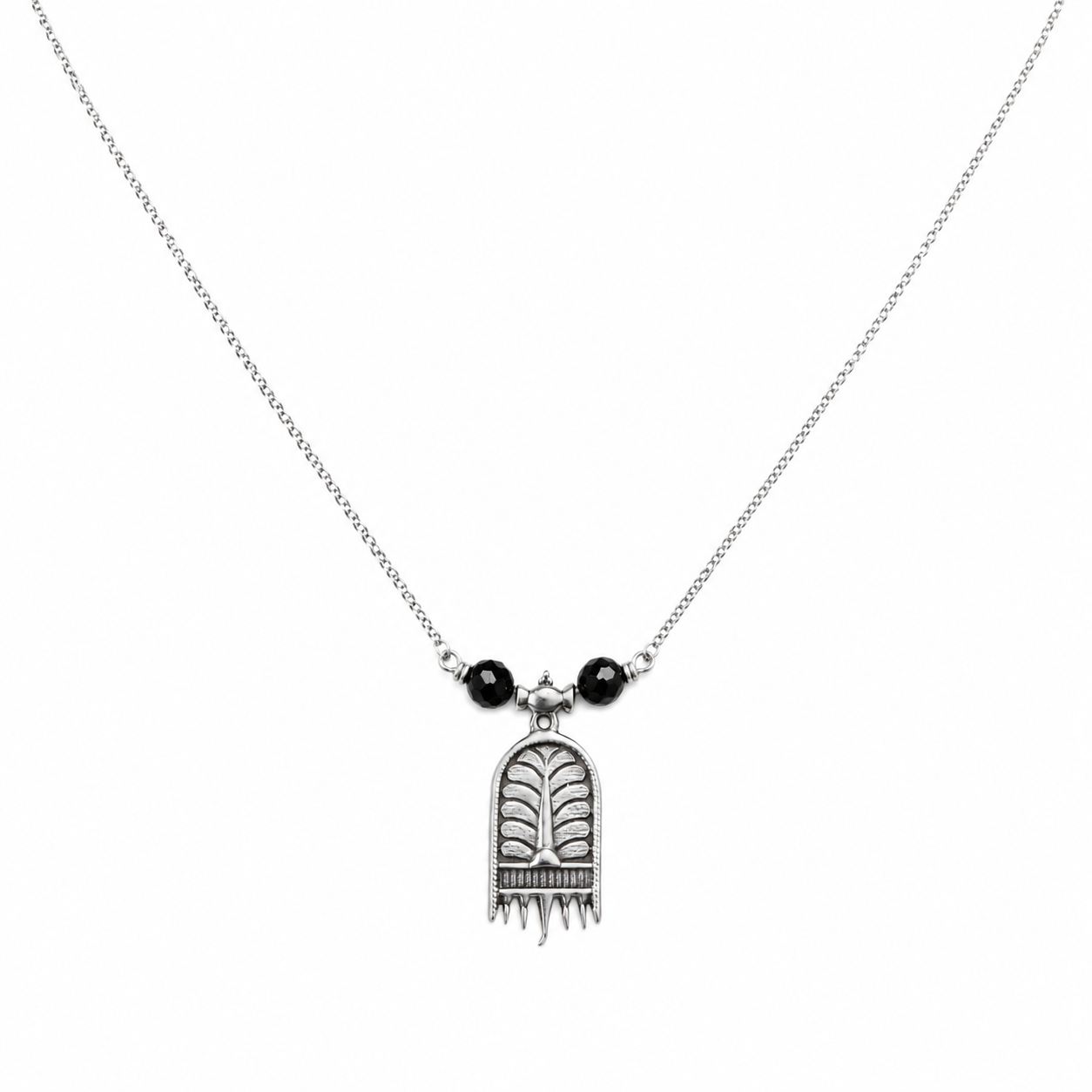 Saaj Motif Chain Mangalsutra | 92.5 Sterling Silver