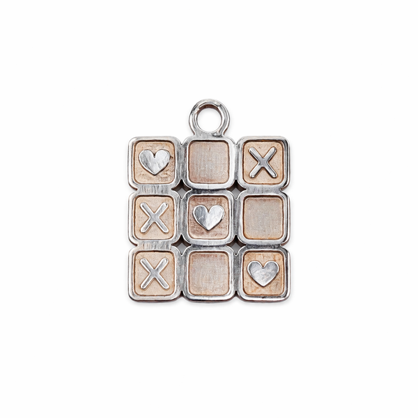 Tic-tac-toe (Big) Charm ( For purse / mobile / bracelet / anklet )