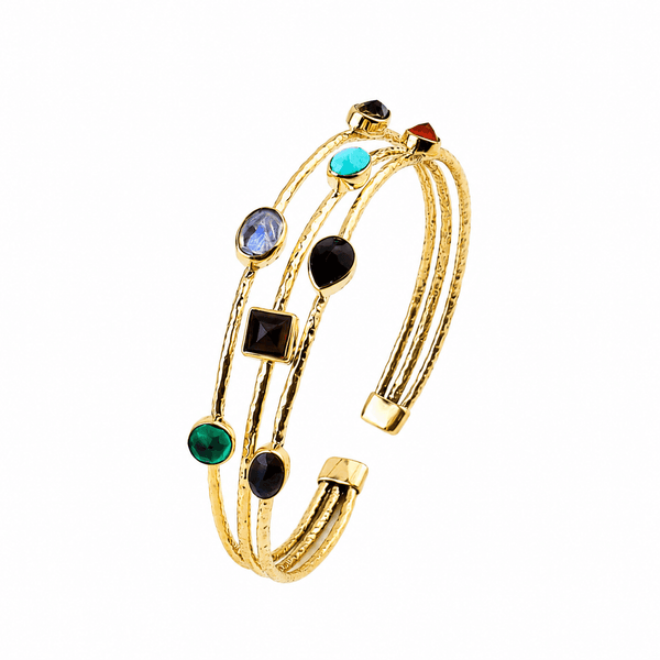 Brass Fashion Bracelet front view featuring a stylish design and premium brass finish