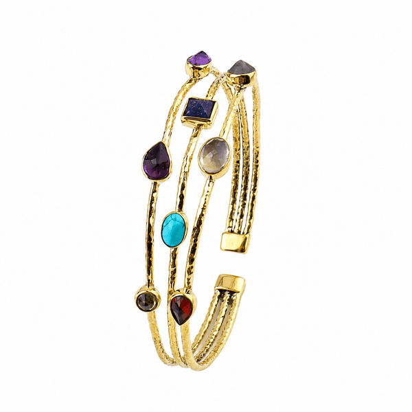 Brass Fashion Bracelet front view featuring a stylish design and premium brass finish