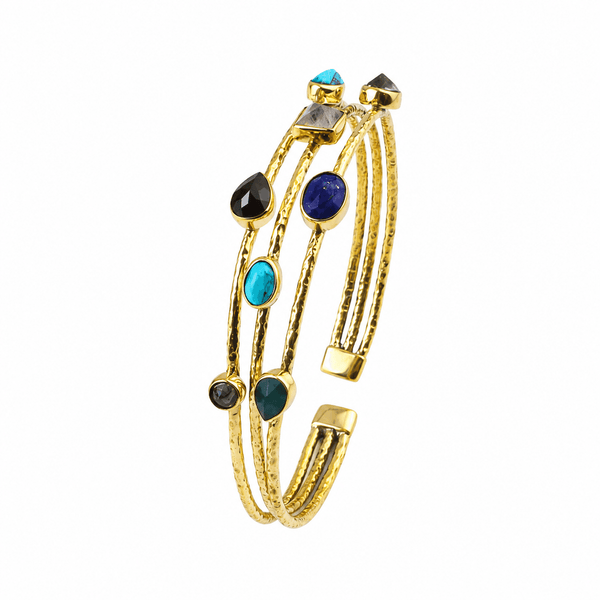 Brass Fashion Bracelet front view featuring a stylish design and premium brass finish
