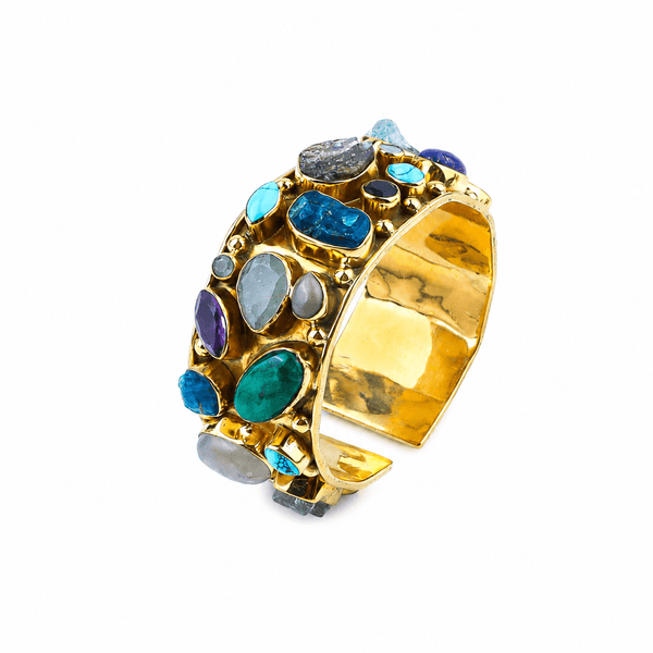 Brass Fashion Bracelet front view featuring a stylish design and premium brass finish