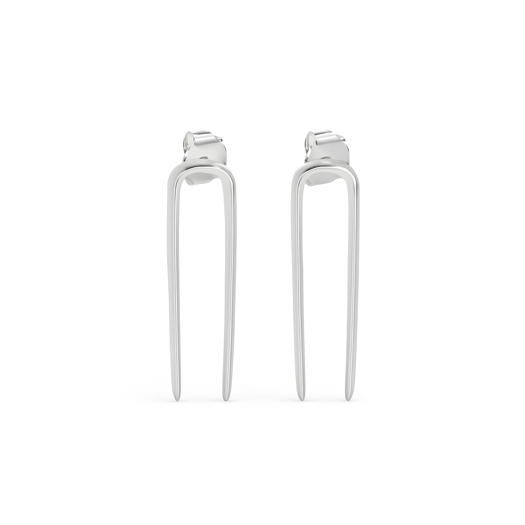 Silver Workwear Earrings : U