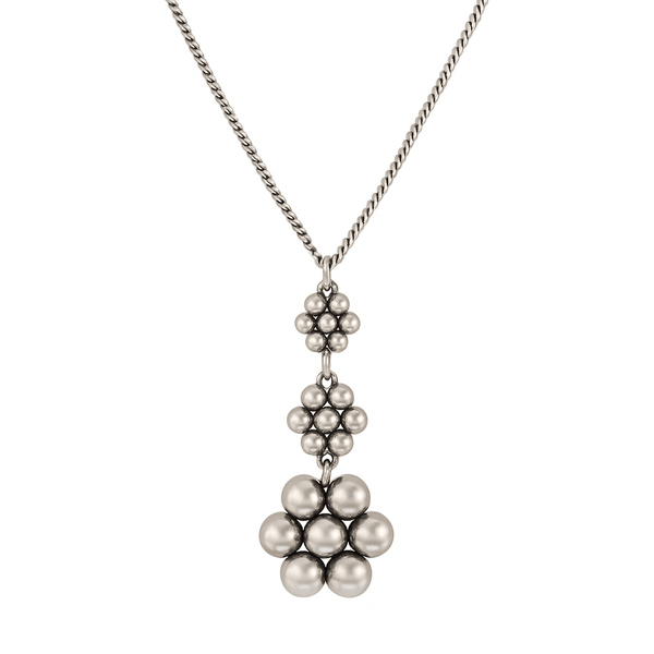 Three-in-One Kudi Pendant Necklace in sterling silver