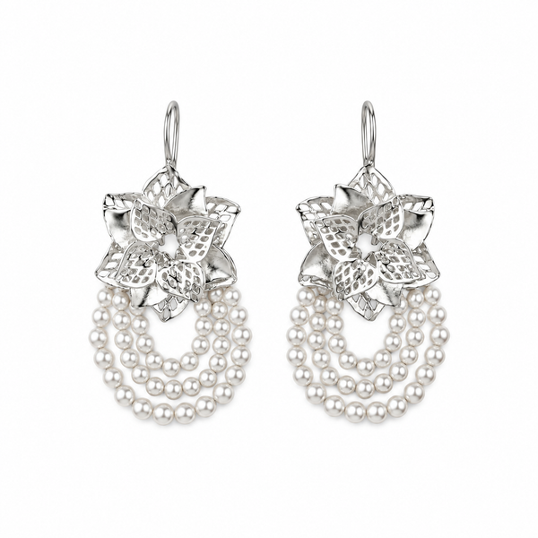 Godavari Silver Earrings | 92.5 Silver