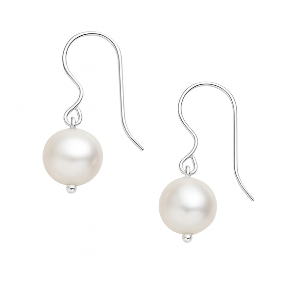 Single Pearl Earring | 92.5 Silver