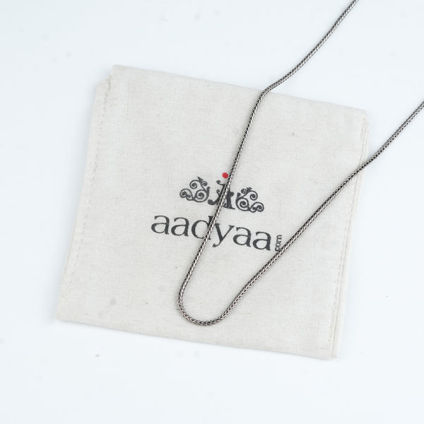 Silver Unisex Snake Chain – 20 Inch