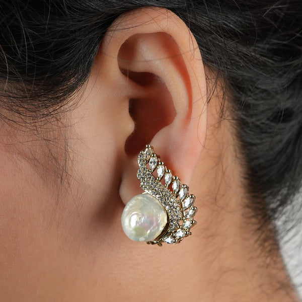 Brass Fashion Earrings