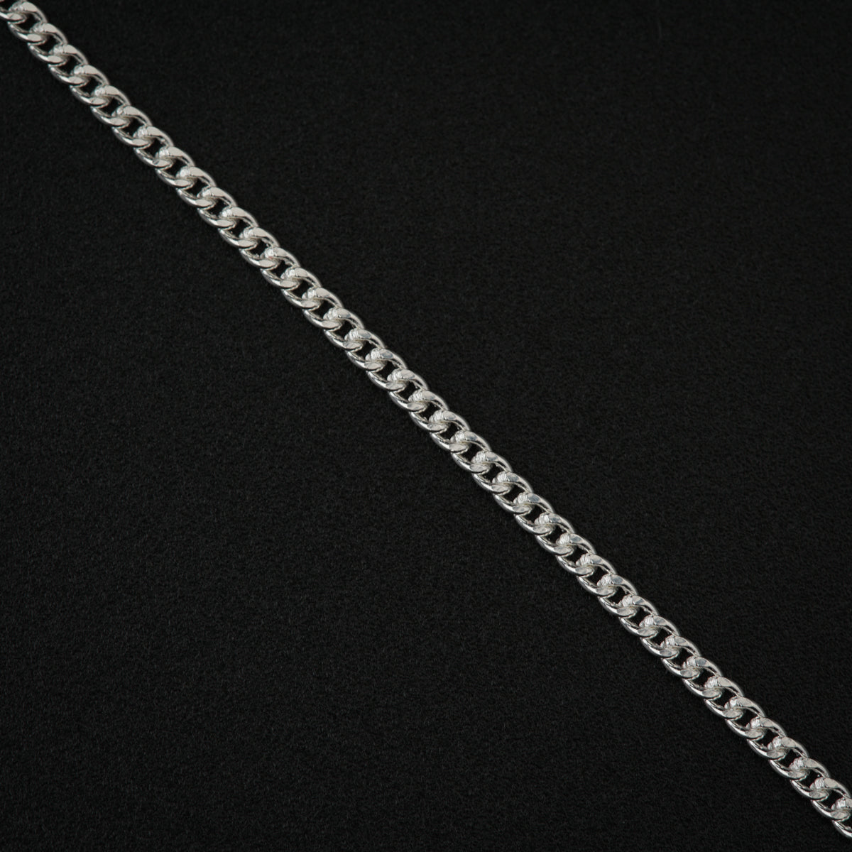 Silver Bead Chain Necklace