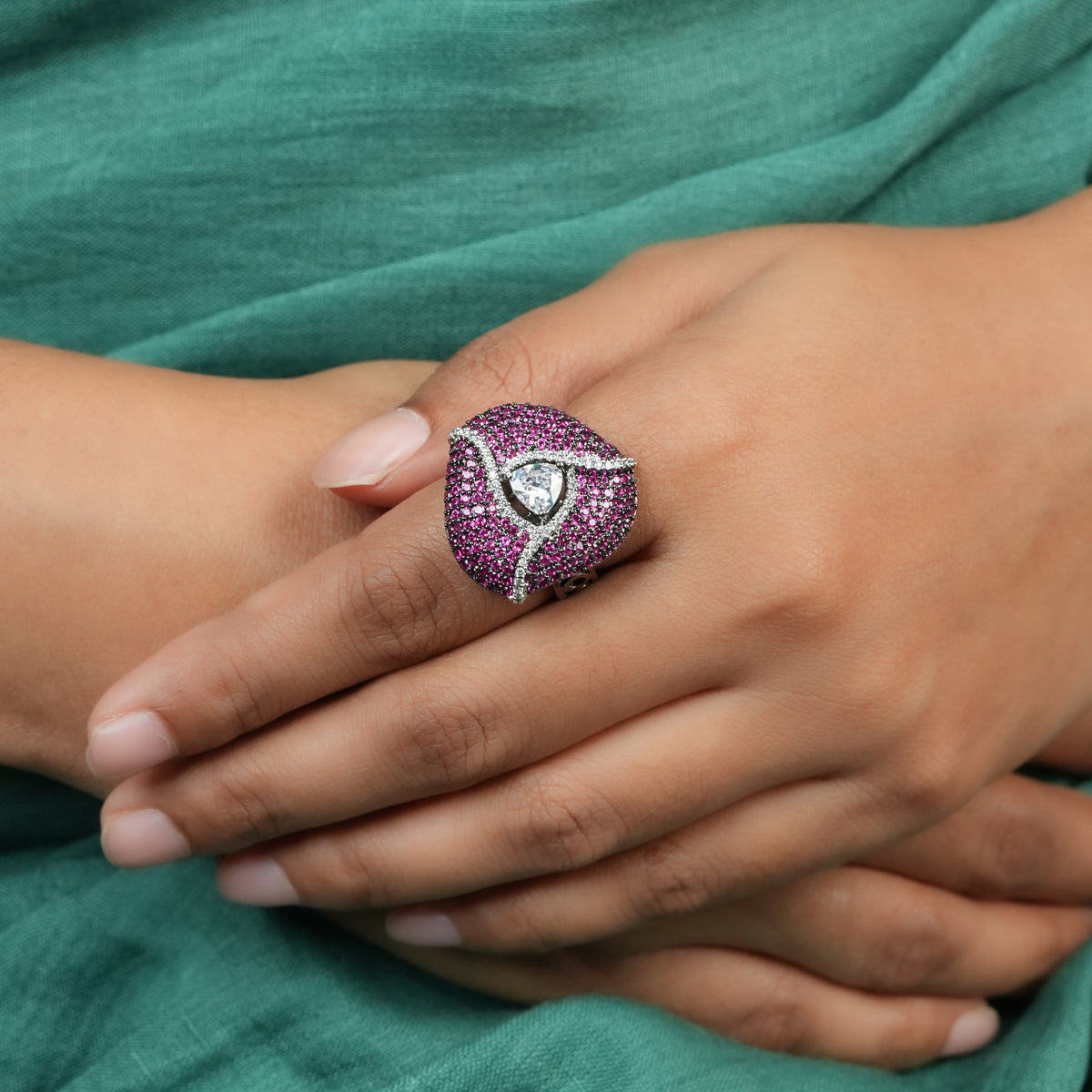 Brass Fashion Ring