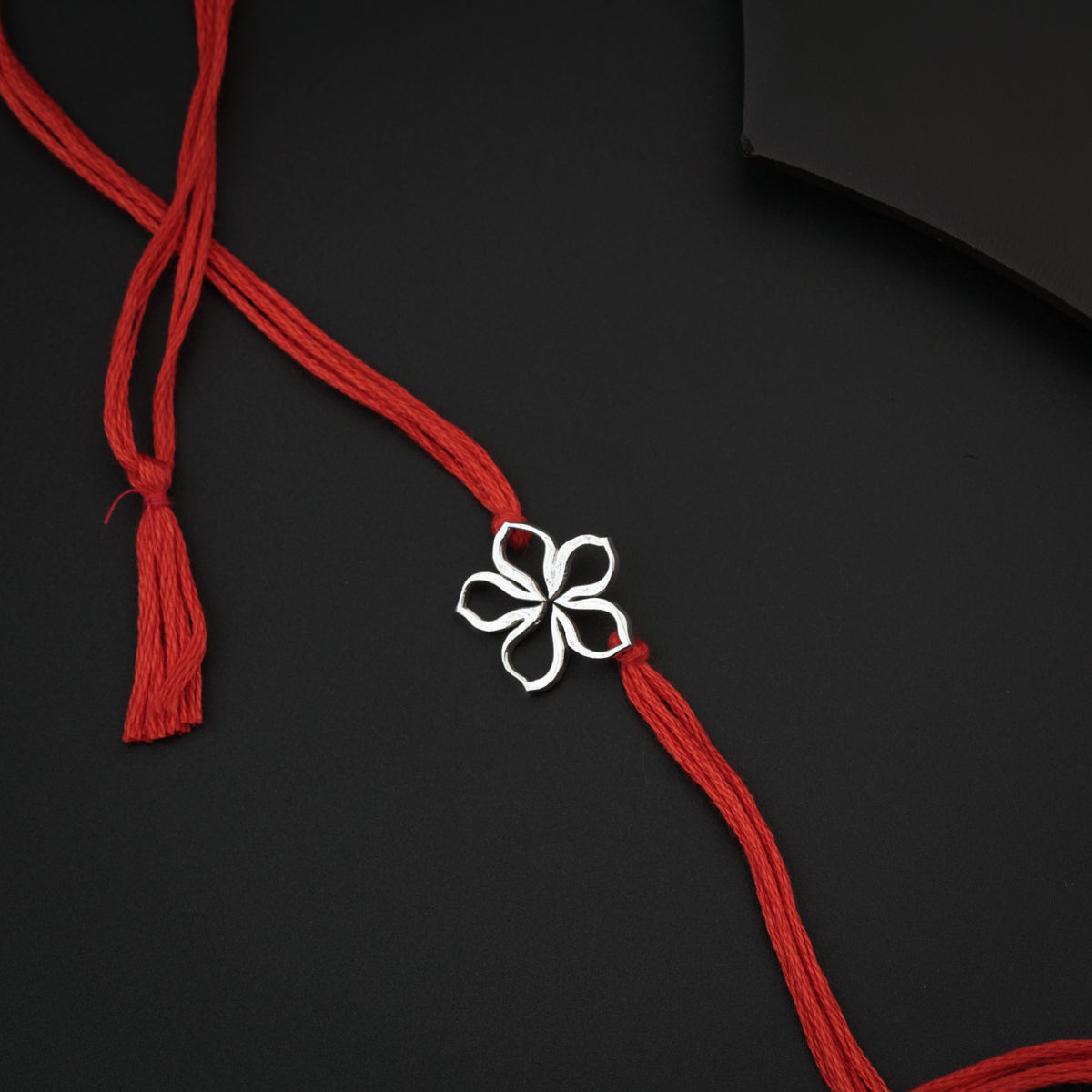 Handmade Silver Rakhi: Sadafuli