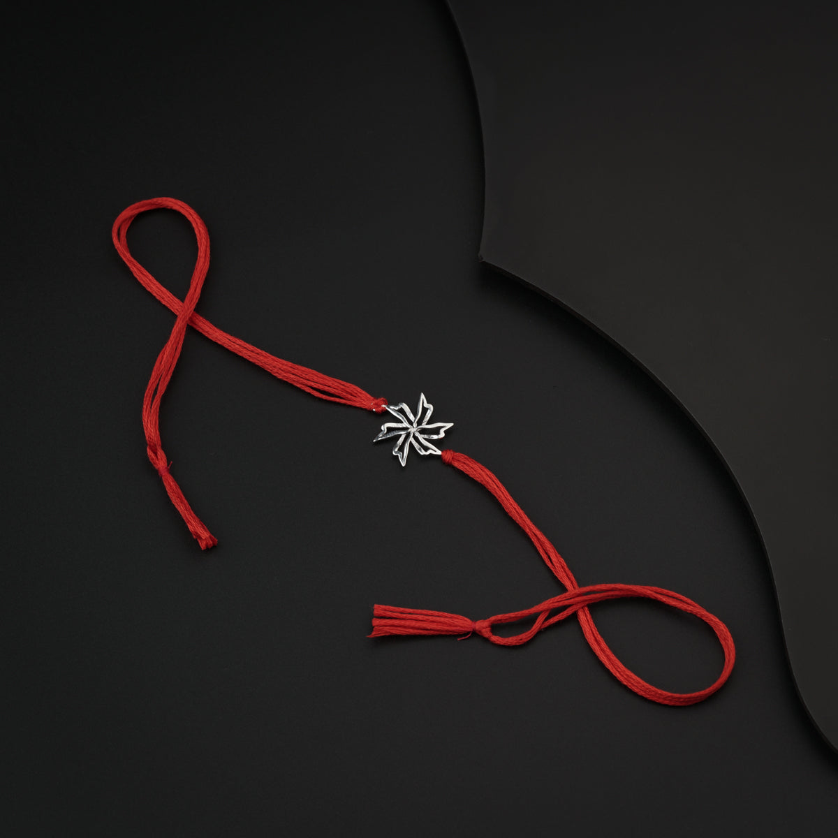 Handmade Silver Rakhi: Prajakta