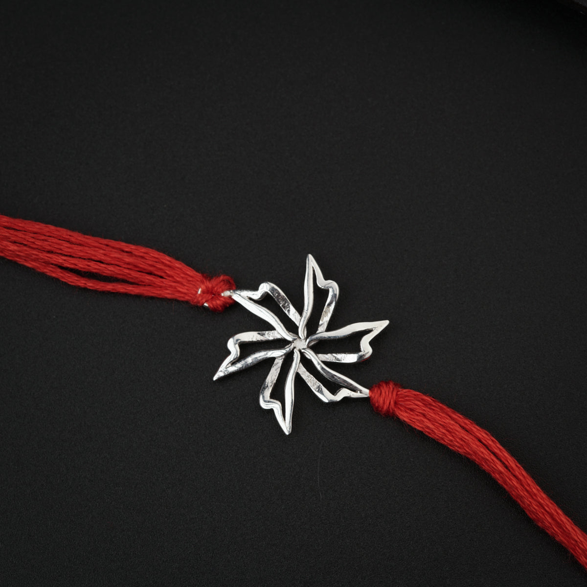 Handmade Silver Rakhi: Prajakta