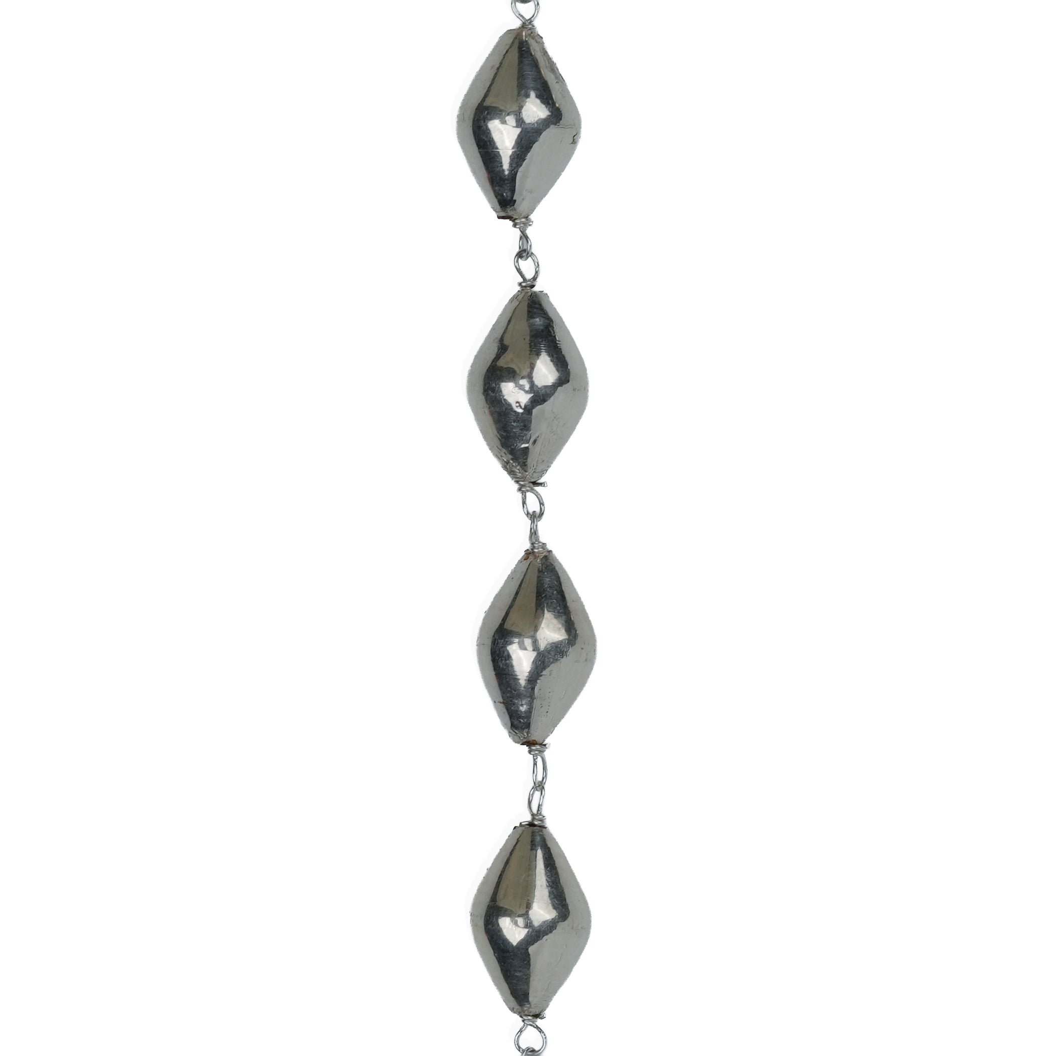 Dholki Bead Ganthan Necklace - Long