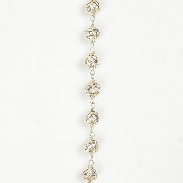 Silver Mohanmaal Ganthan Necklace