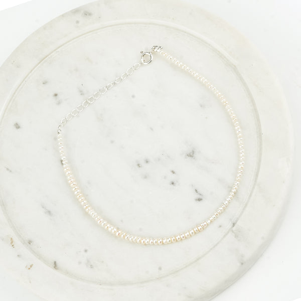 Freshwater Pearl Anklet (Project Handmade)